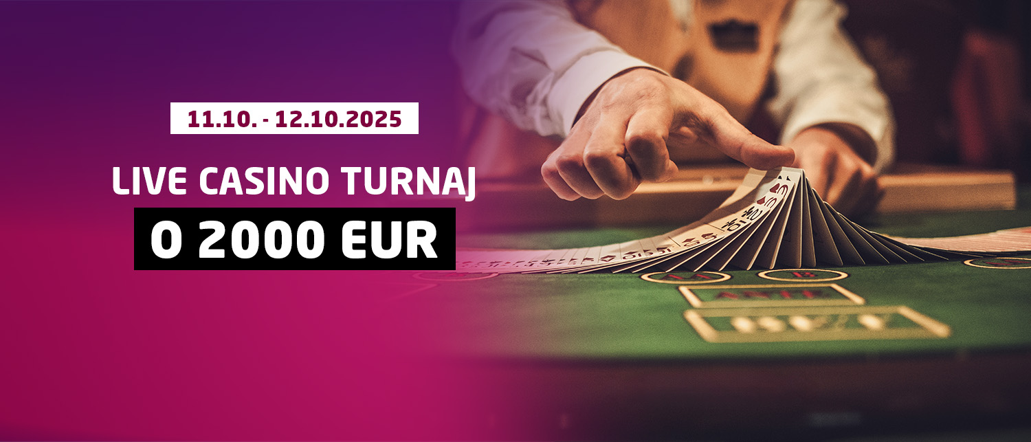 Zapoj sa do LIVE Casino turnaja